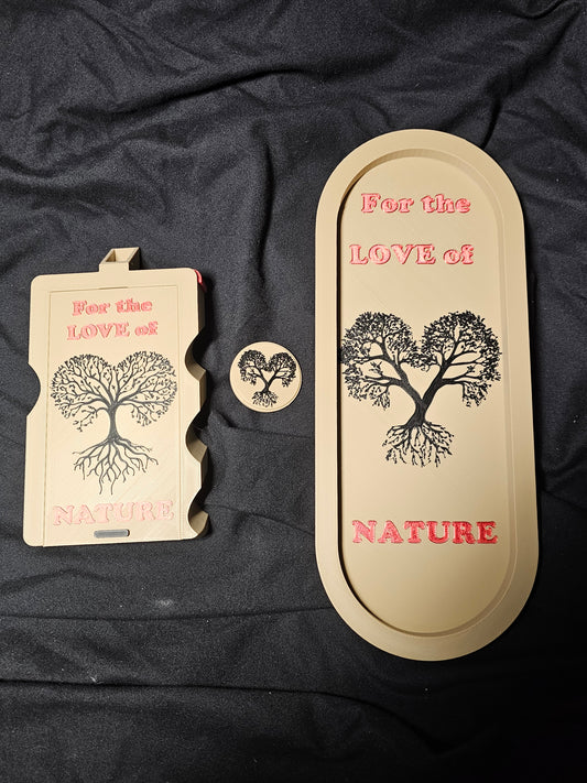 For the LOVE of NATURE Event Tray